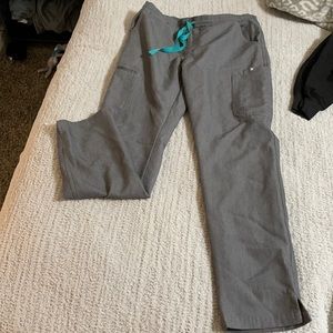 Figs scrubs. Size small. Heather grey.